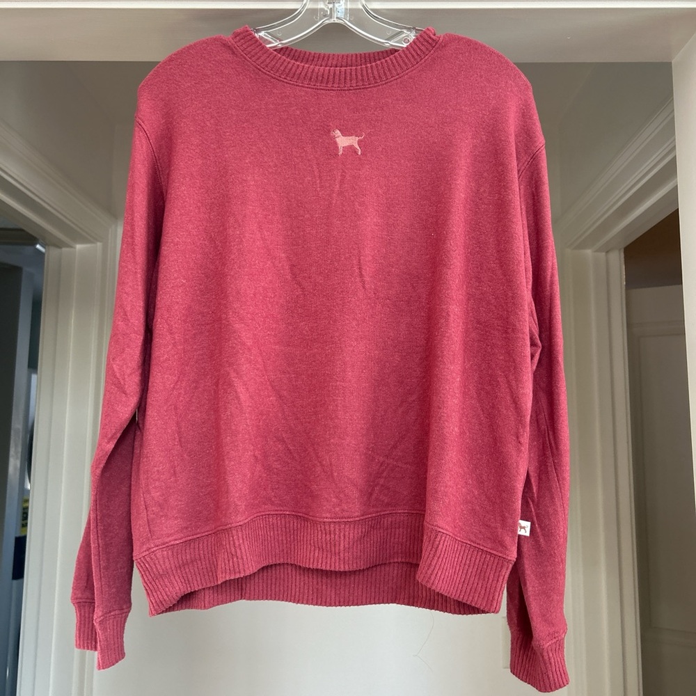 Pink Long Sleeve with dog